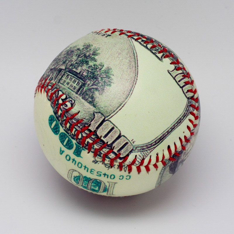 The $100 Bill Baseball - Image 4