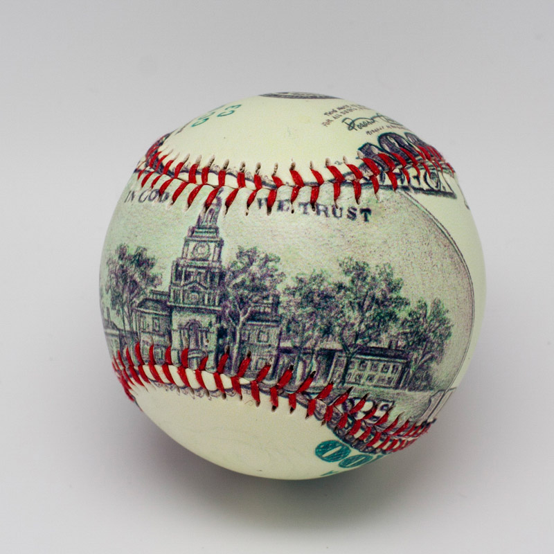 The $100 Bill Baseball - Image 5