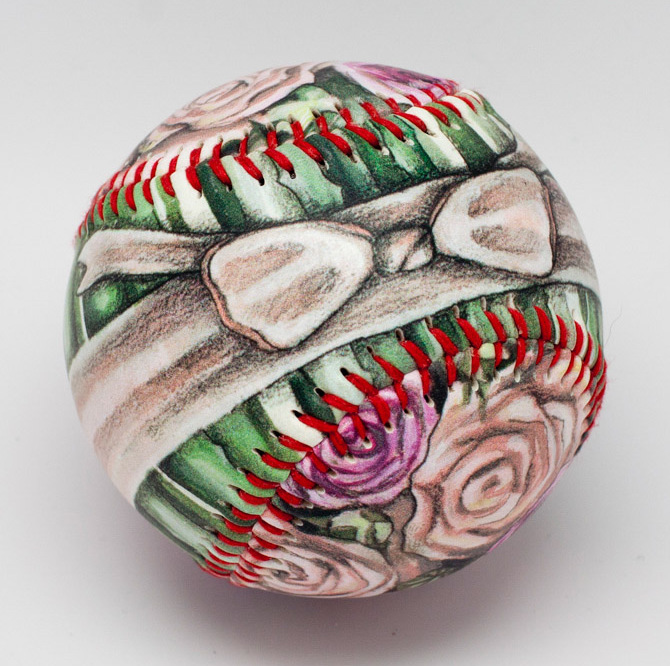 Flower Bouquet Baseball