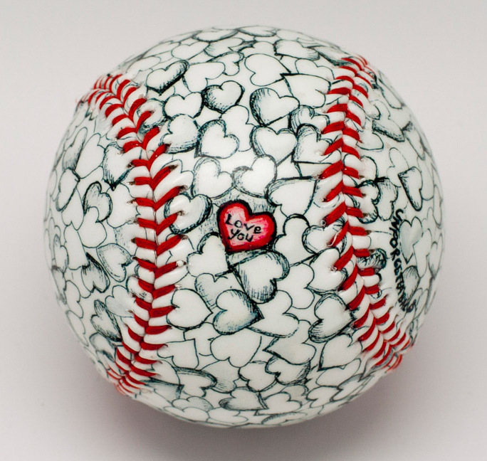 I Love You Baseball