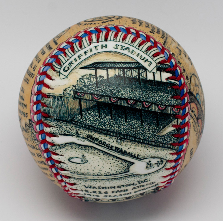 The First Presidential Pitch Baseball (CC Exclusive)