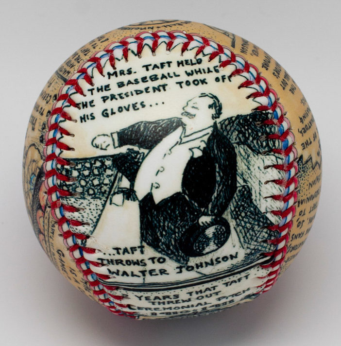 The First Presidential Pitch Baseball (CC Exclusive) - Image 5