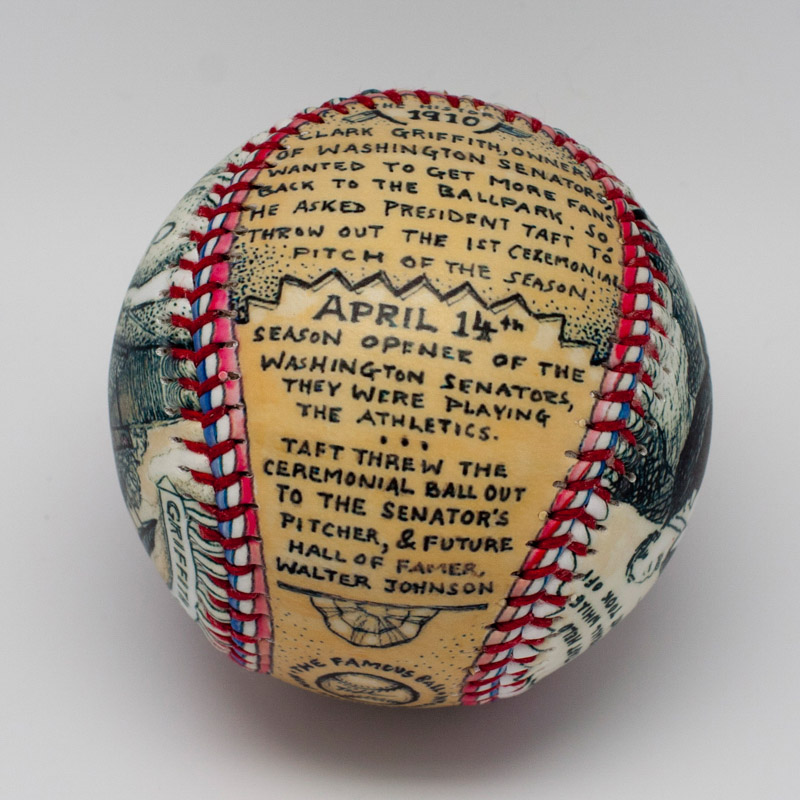 The First Presidential Pitch Baseball (CC Exclusive) - Image 6