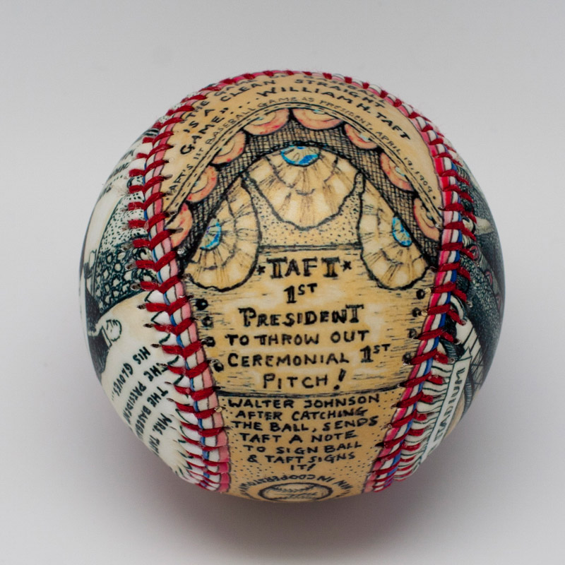 The First Presidential Pitch Baseball (CC Exclusive) - Image 8