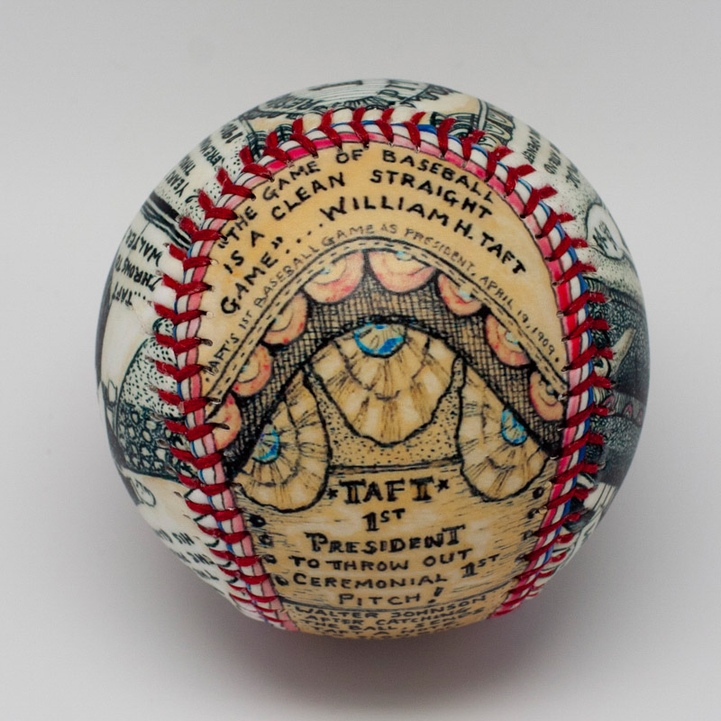 The First Presidential Pitch Baseball (CC Exclusive) - Image 9