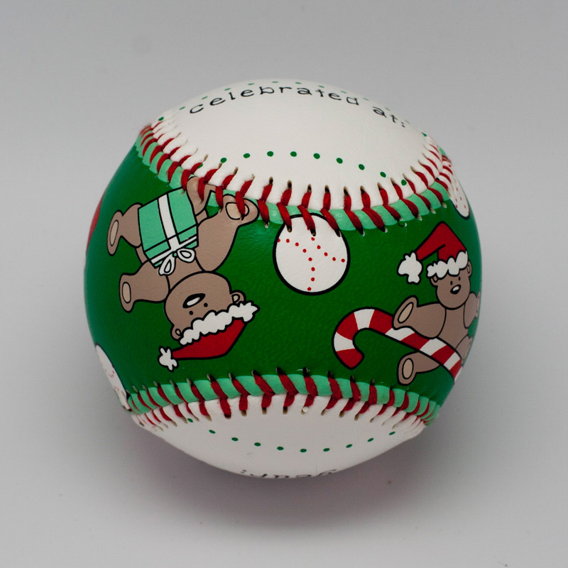 Baby's 1st Christmas Baseball - Image 5