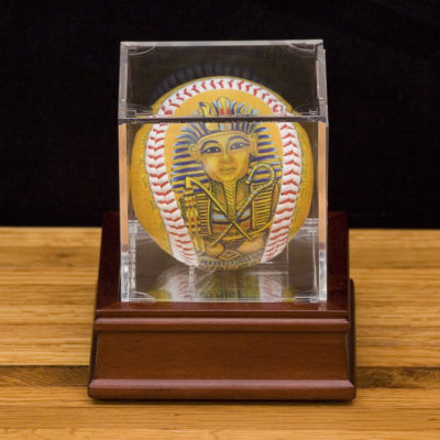 1- Wood Base Display (cube & ball sold separately)