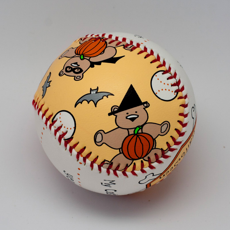 Baby's 1st Halloween Baseball ~sale ball~ - Image 4