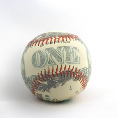 One Dollar Bill Baseball