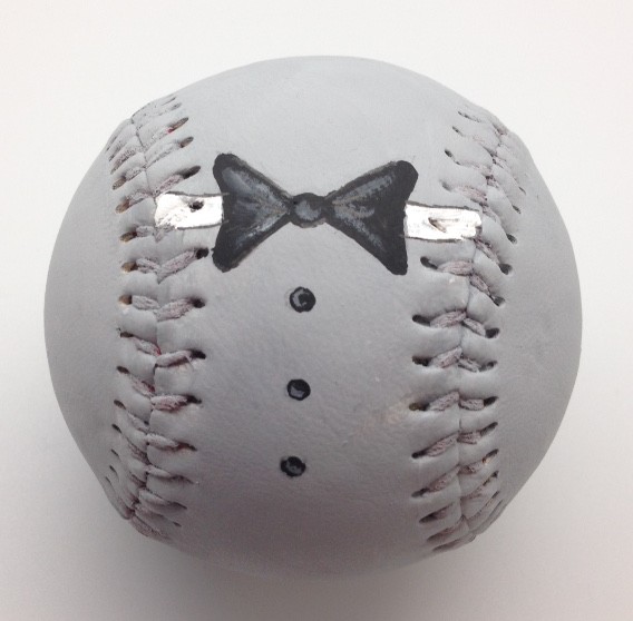 Groomsman Hand-Painted Baseball - Image 3