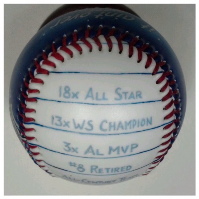 Commemorative Player: 'It Ain't Over' Baseball - Image 5