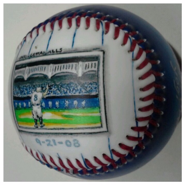 Commemorative Player: 'It Ain't Over' Baseball - Image 3