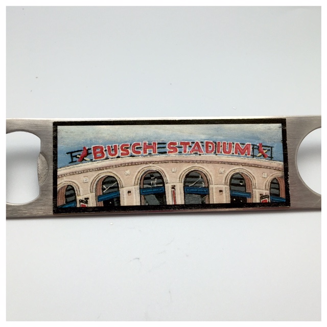 Busch Stadium Bottle Opener - Image 2