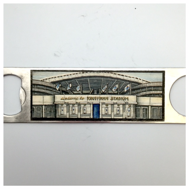 Kauffman Stadium Bottle Opener - Image 2