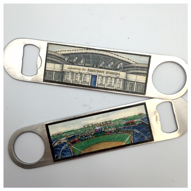 Kauffman Stadium Bottle Opener