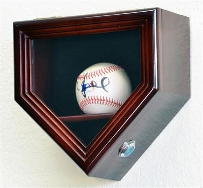1-Baseball Display Case, 98% UV protection, lockable