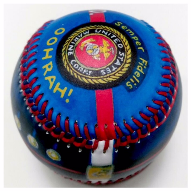Military: Marines baseball - Image 2