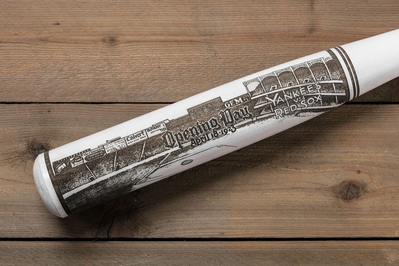 Opening Day Yankee Stadium Bat - Image 2
