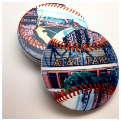 AT&T Park Coaster Set