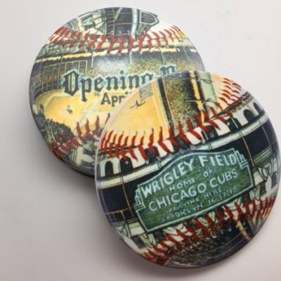 Opening Day Wrigley Coaster Set