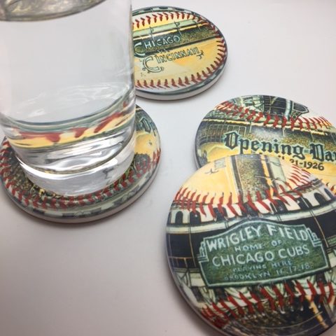 Opening Day Wrigley Coaster Set - Image 4