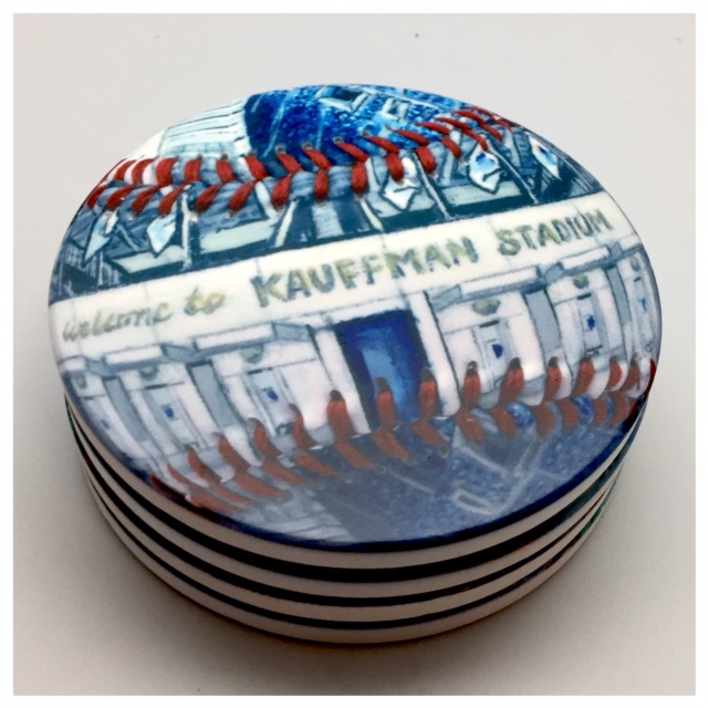 Kauffman Stadium Coaster Set - Image 5