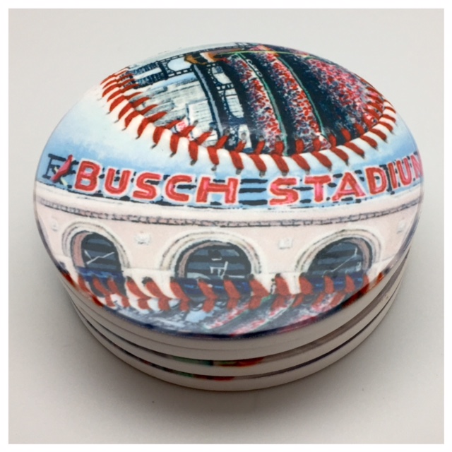 Busch Stadium Coaster Set - Image 5