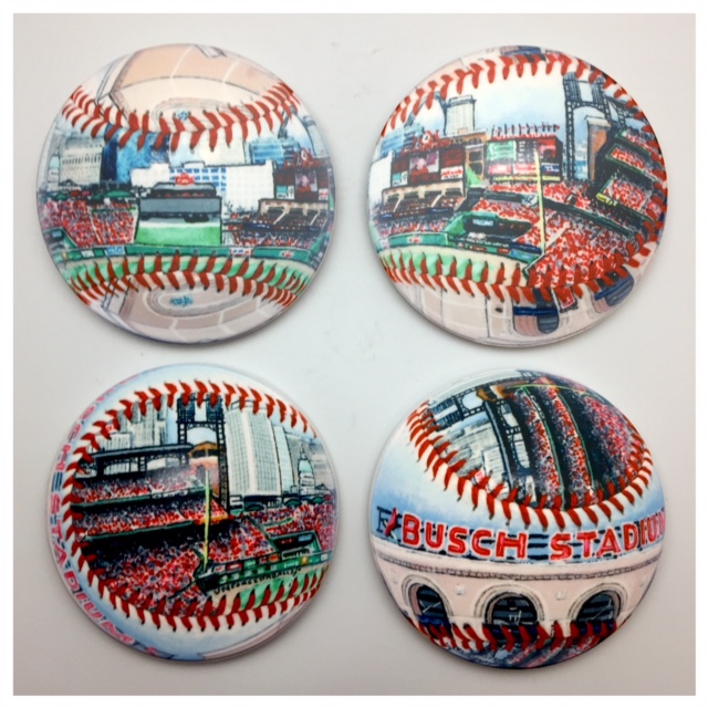 Busch Stadium Coaster Set - Image 2