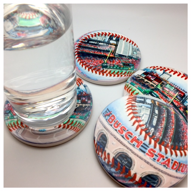Busch Stadium Coaster Set - Image 4