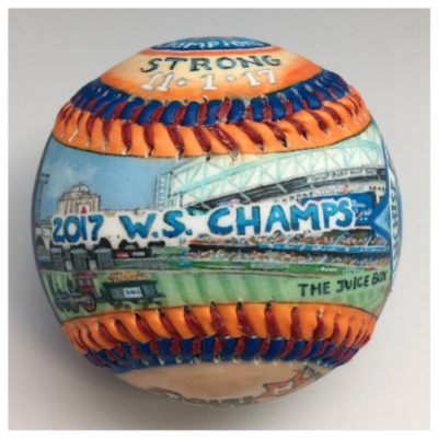 World Series Win: Astros 2017 Ball **Back ordered- ships 10/15/18**