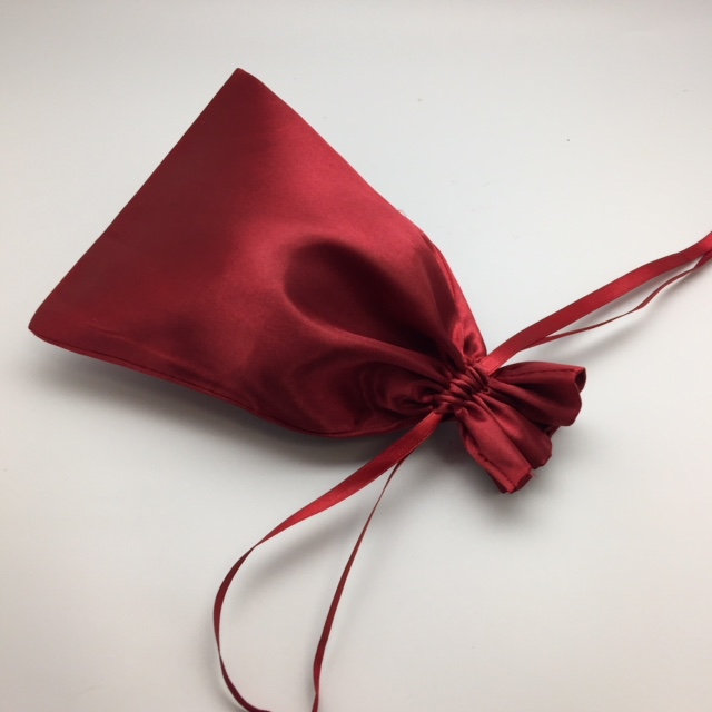 Red Satin Bag