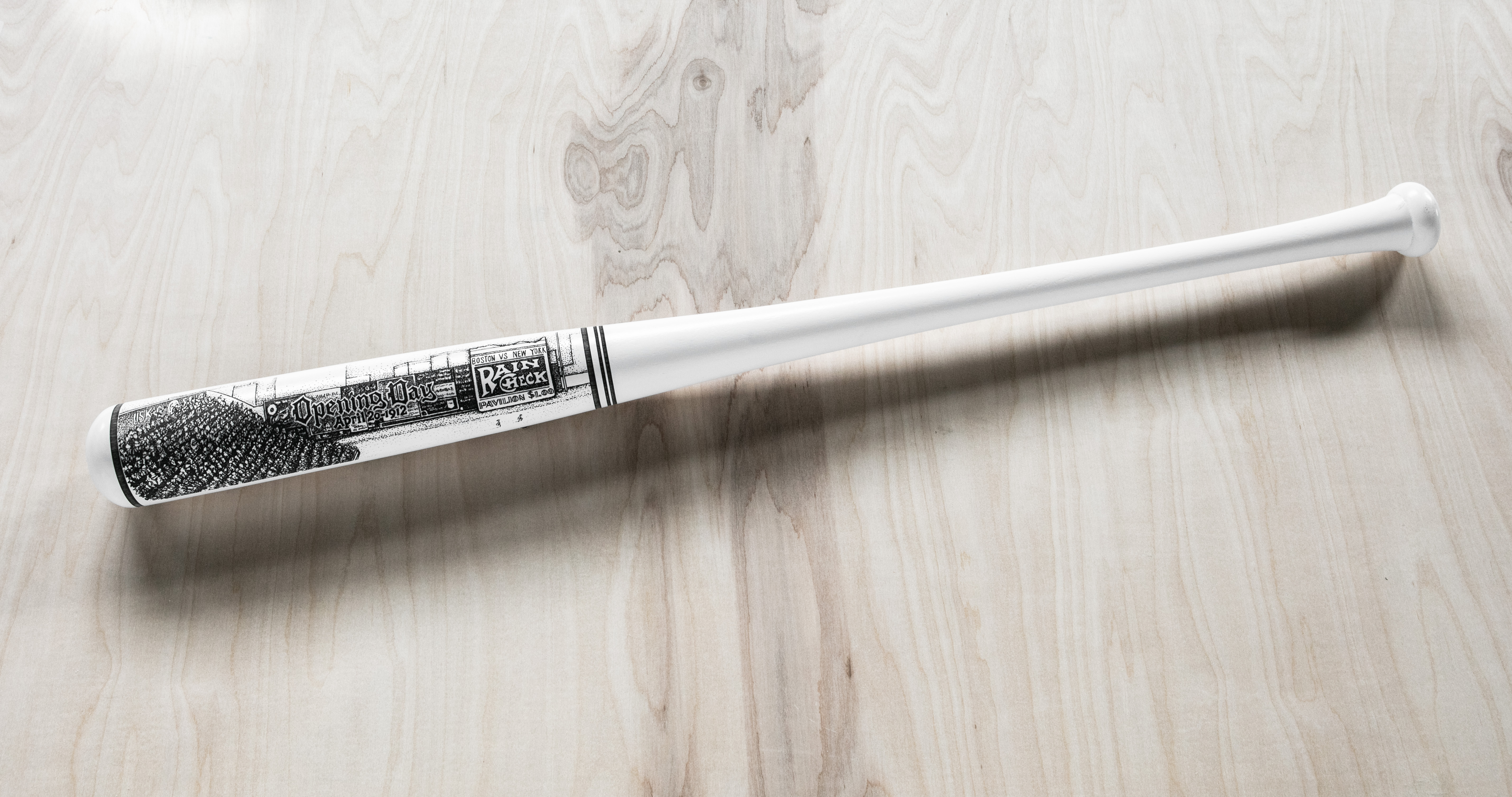 Opening Day Fenway Park Stadium Bat - Image 3